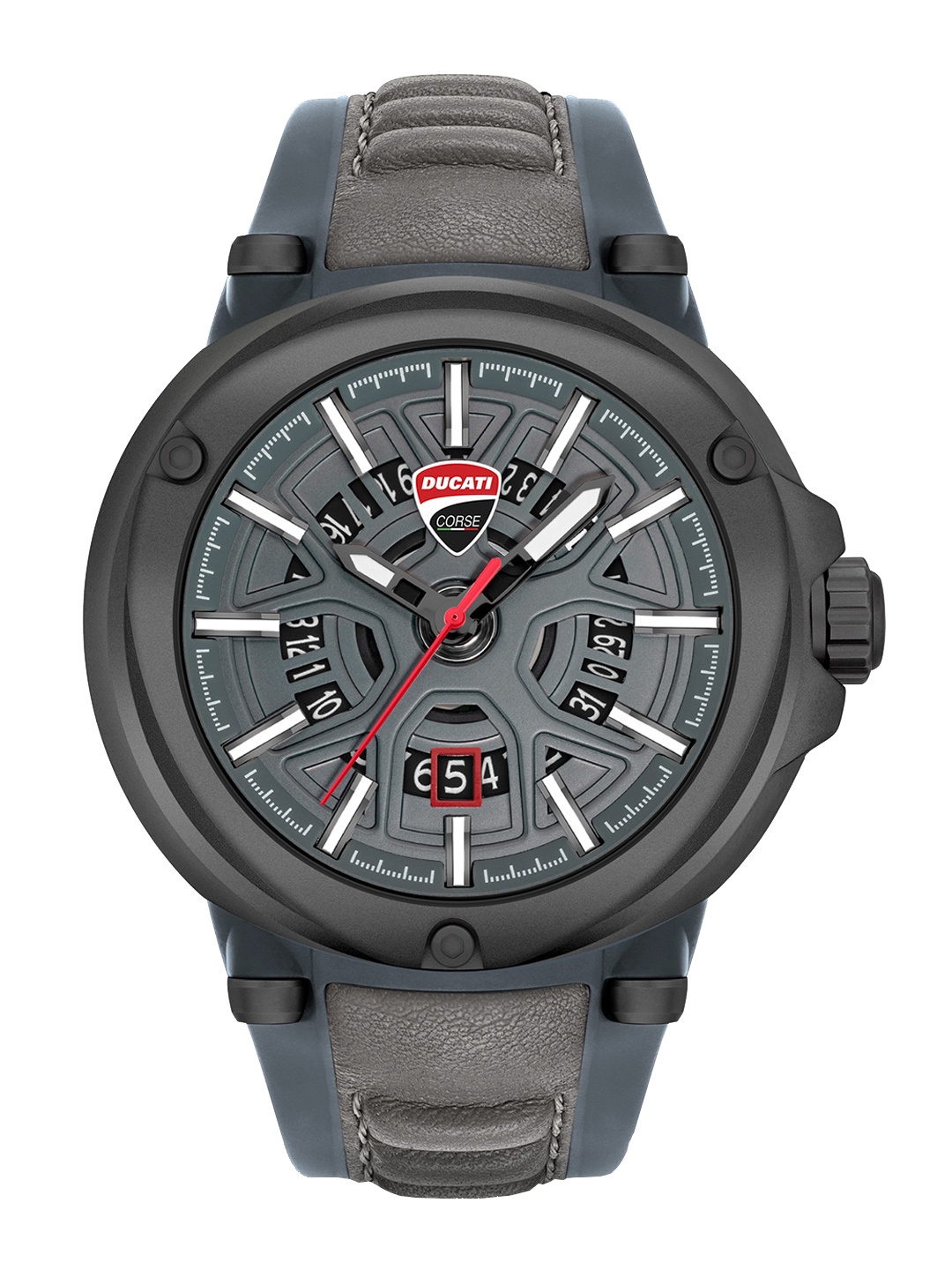 DUCATI CORSE Men Dial & Straps Analogue Watch DTWGN0000106, Grey