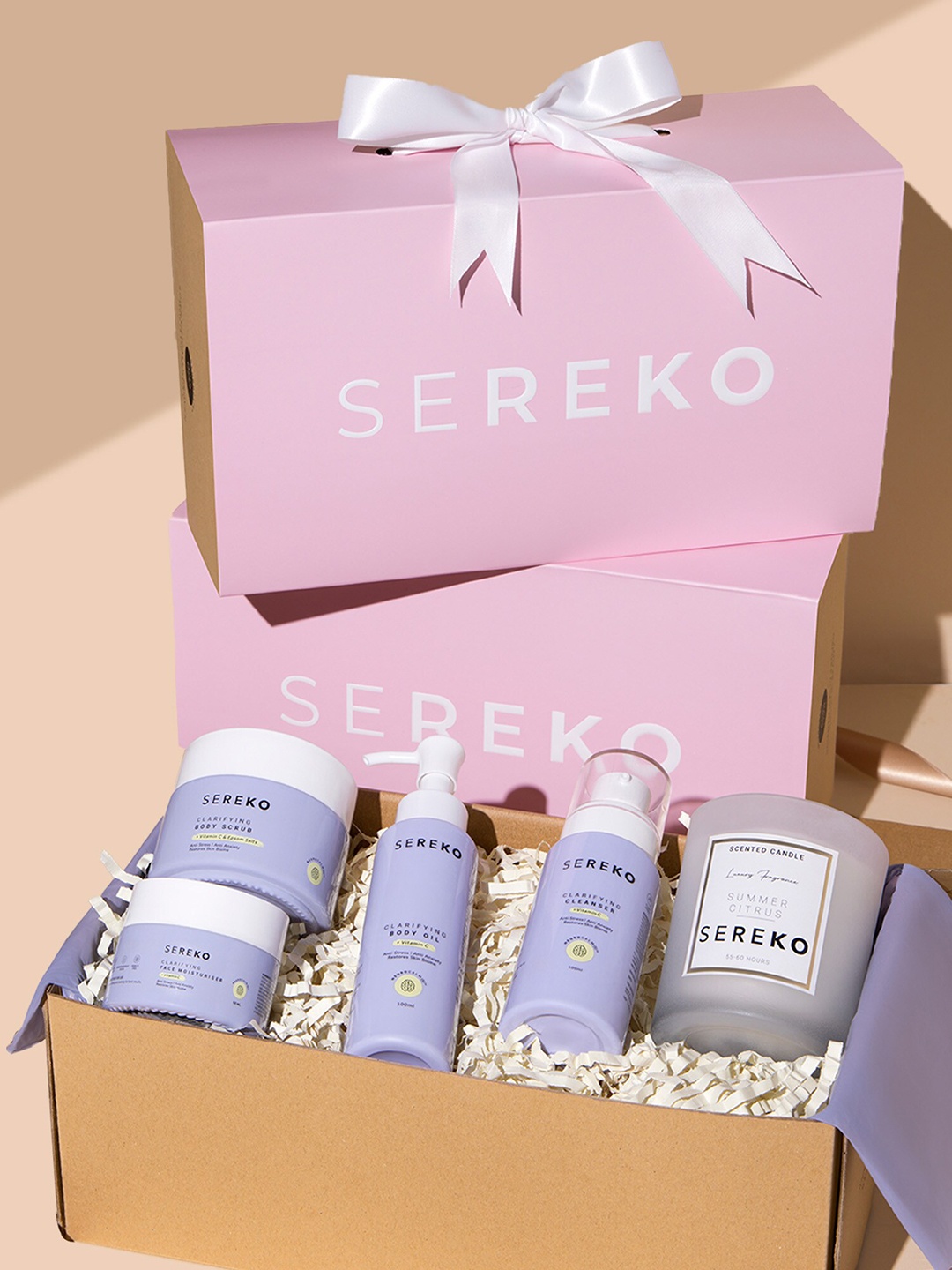 

Sereko All You Need Skin Care Gift Set, Pink