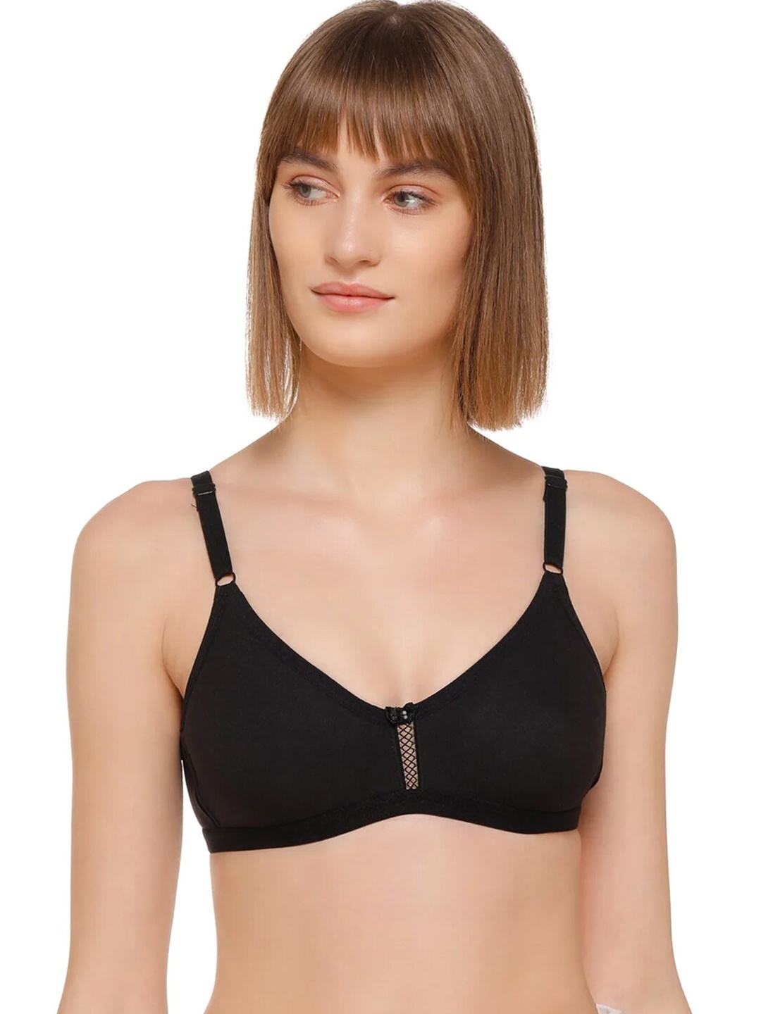 

SONA Medium Coverage All Day Comfort T-shirt Bra, Black
