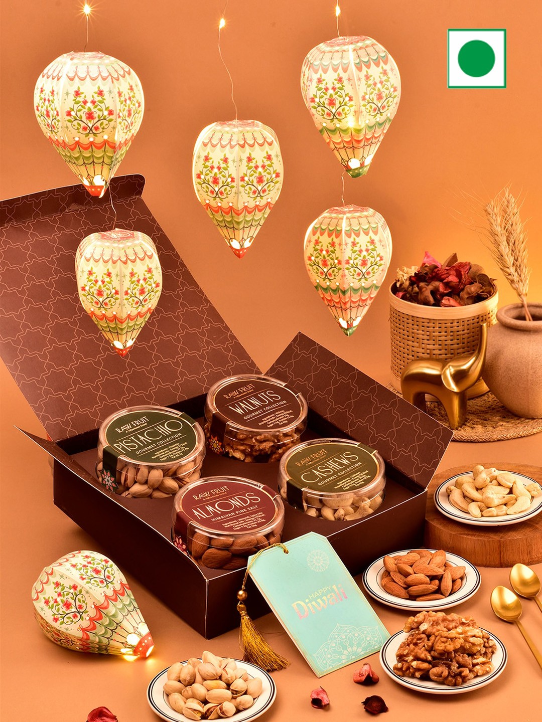 

RawFruit Diwali's Dried Fruit Mix, Cream