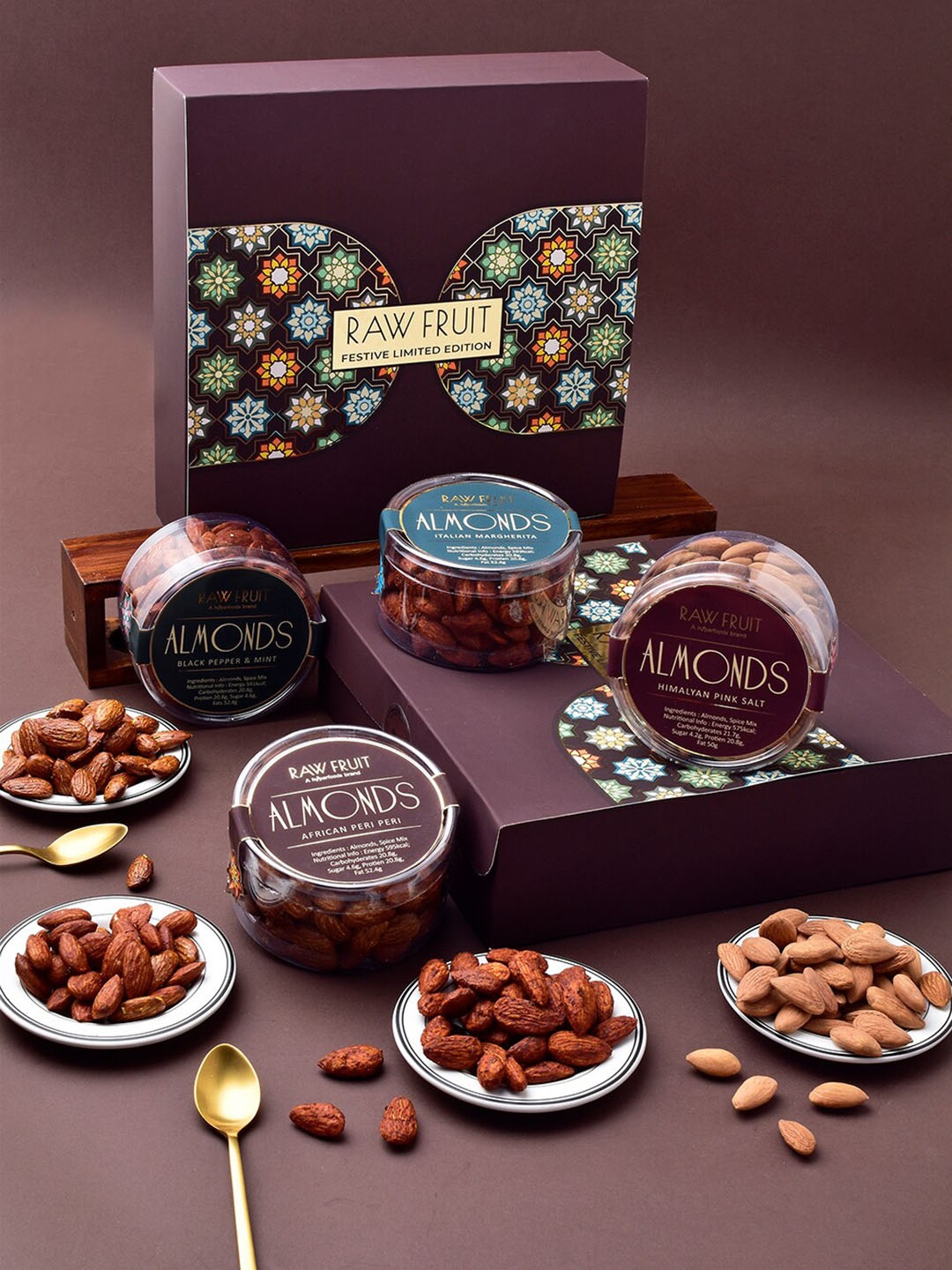 

RawFruit Set Of 4 Dry Fruits, Purple