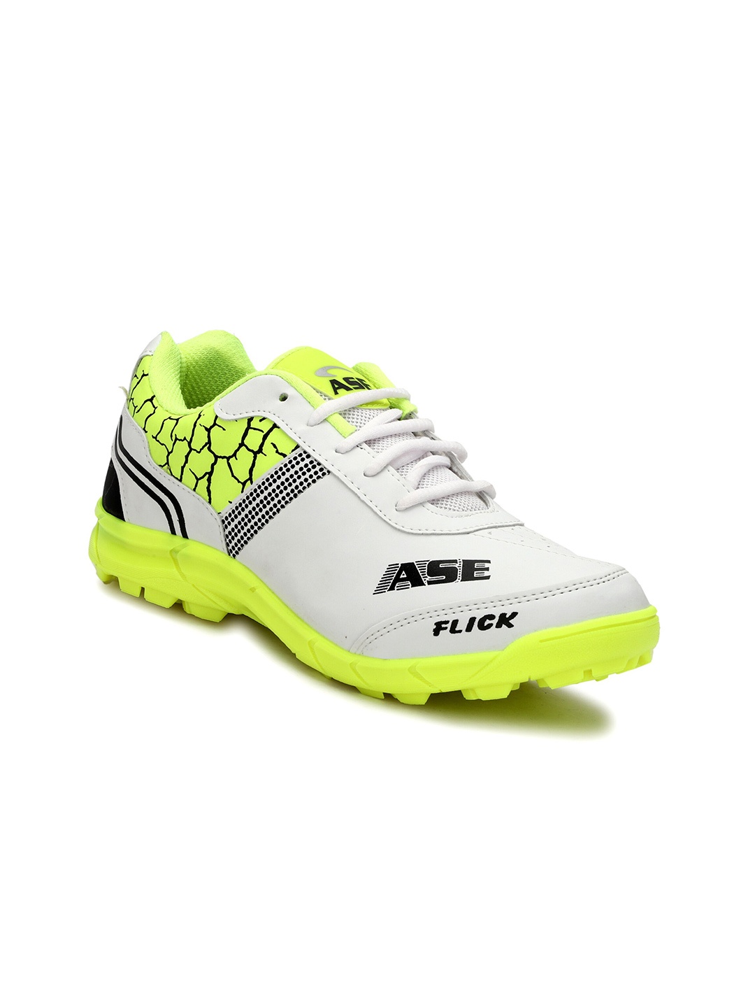 

ASE Men Super Grip EVA Cricket Shoes, White