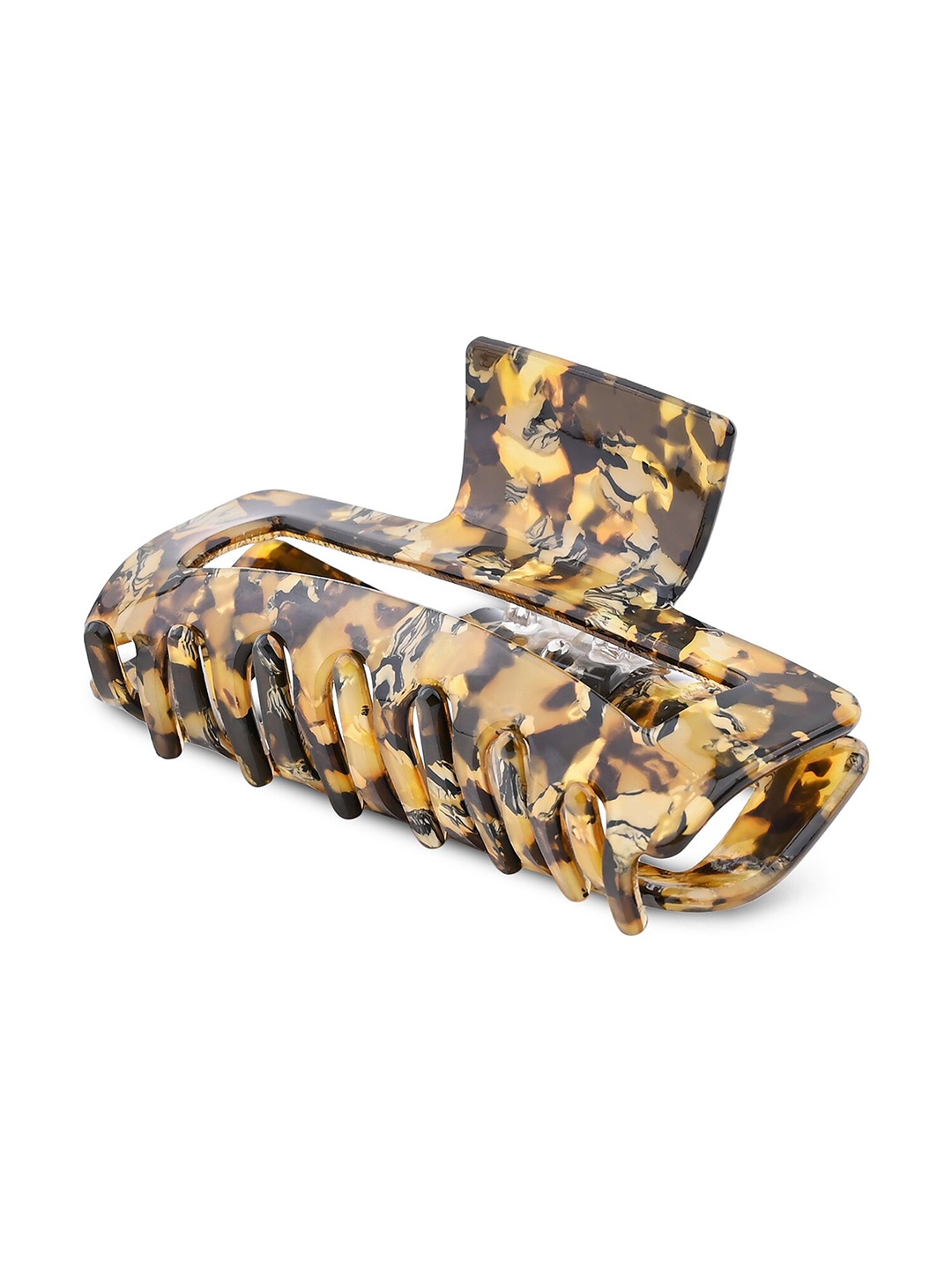 

Accessorize Printed Claw Clip, Brown