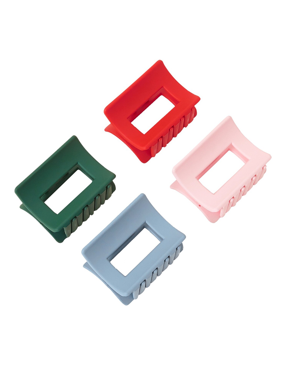 

Accessorize Set of 4 Claw Clip, Red