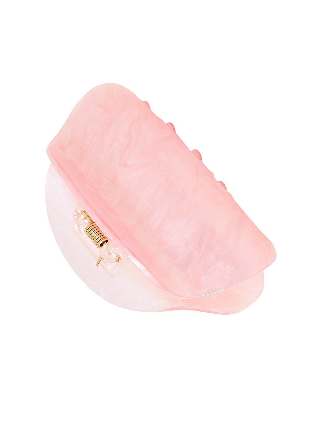 

Accessorize Marble Rounded Claw Clip, Pink