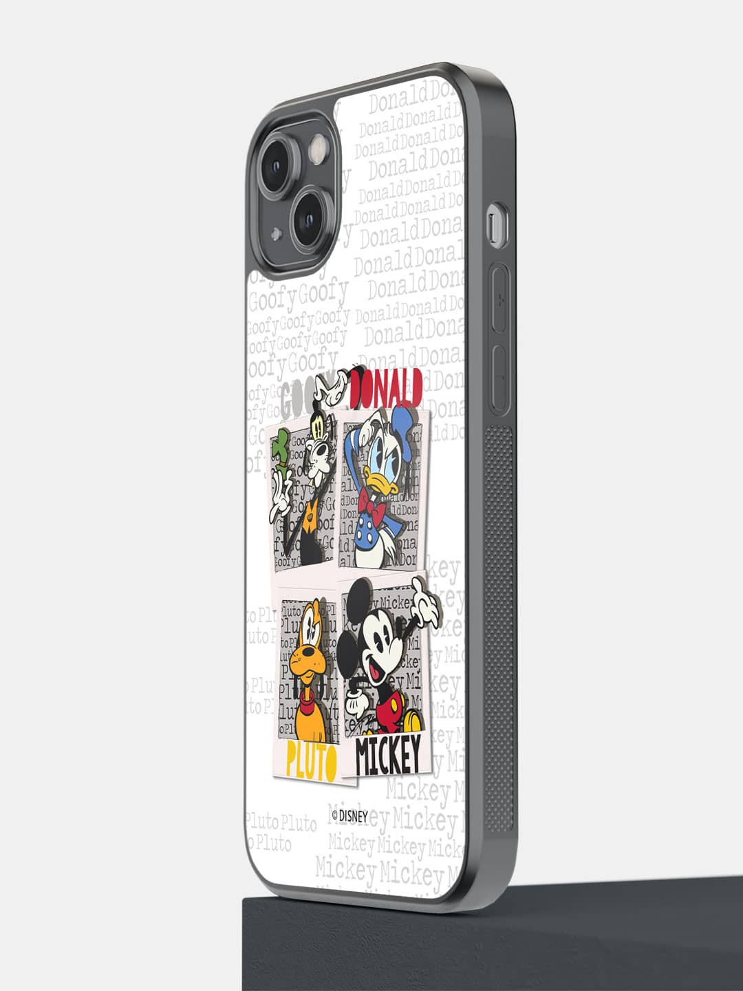 

macmerise Printed Disney Dudes iPhone 14 Plus Phone Bumper Case Cover, White