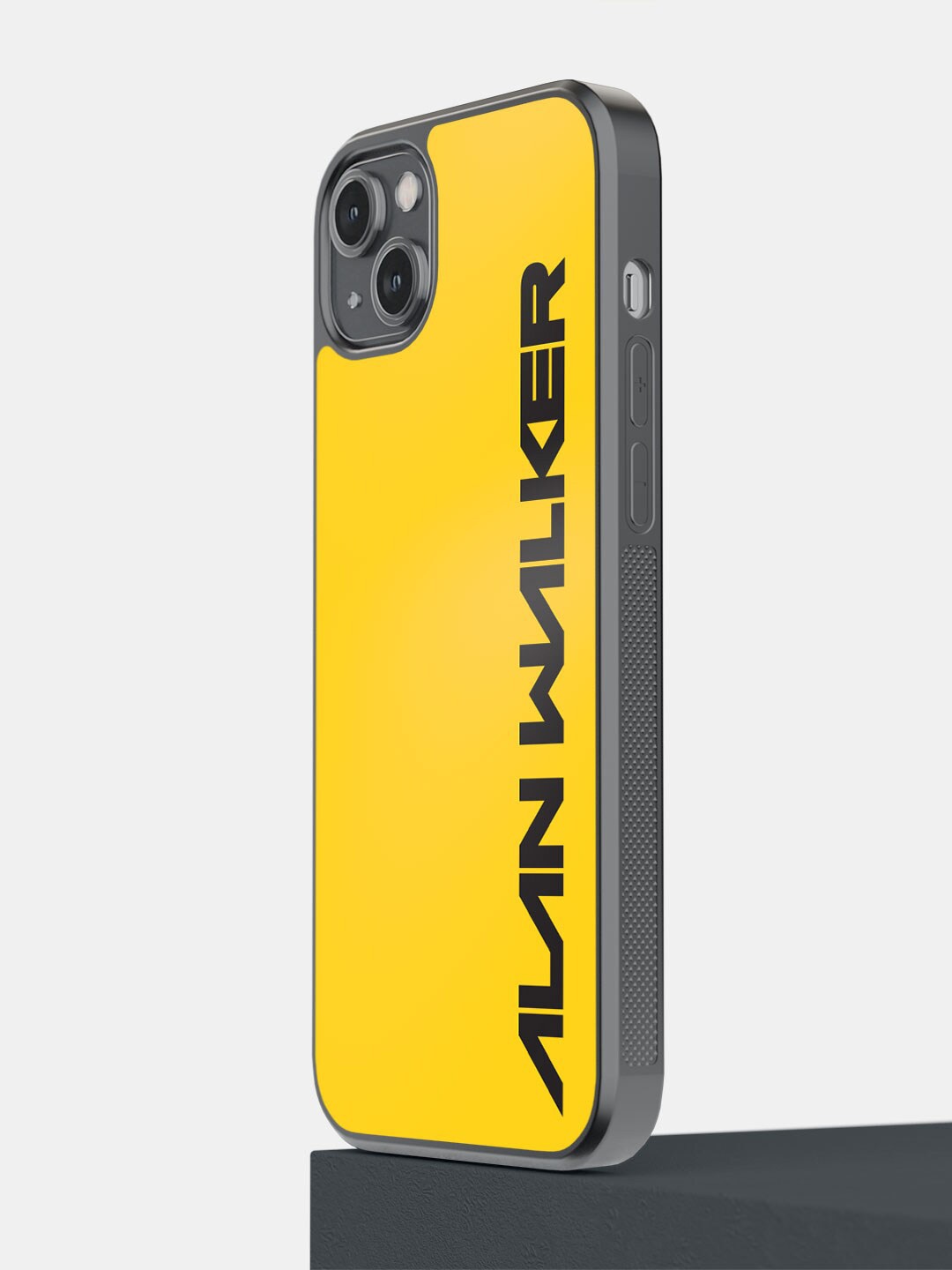 

macmerise Alan Walker iPhone 14 Plus Bumper Case Cover, Yellow
