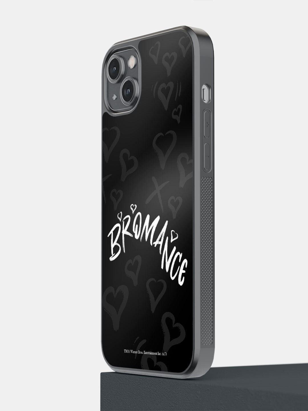 

macmerise Bromance iPhone 14 Plus Bumper Case Cover, Black
