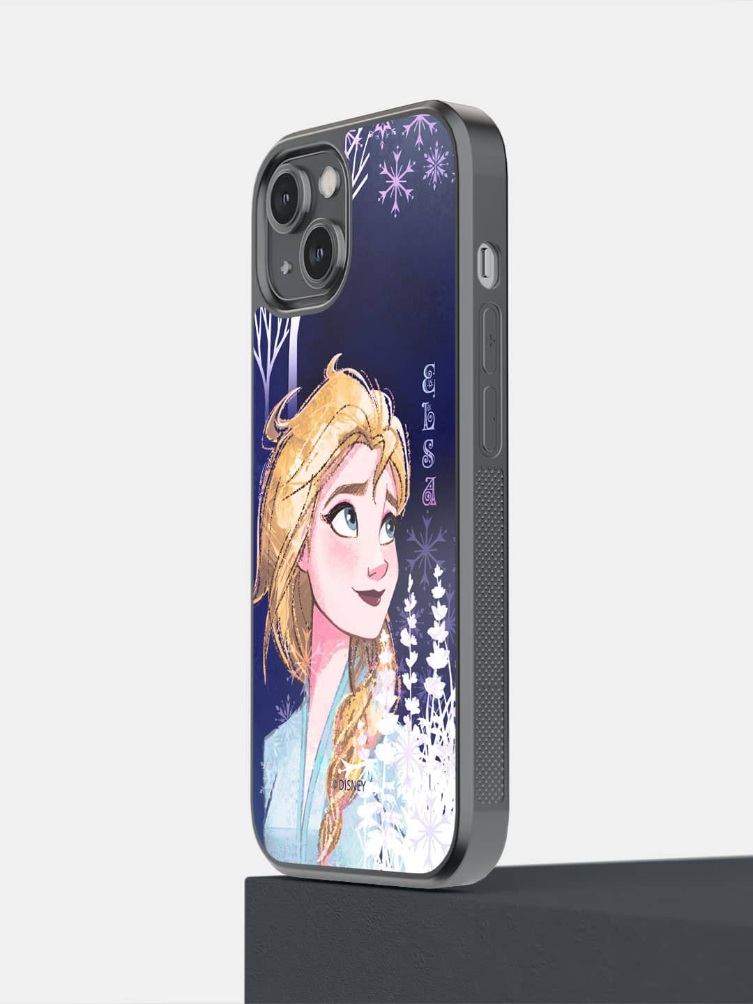 

macmerise Printed Elsa Design iphone 14 Phone Back Cover, Blue
