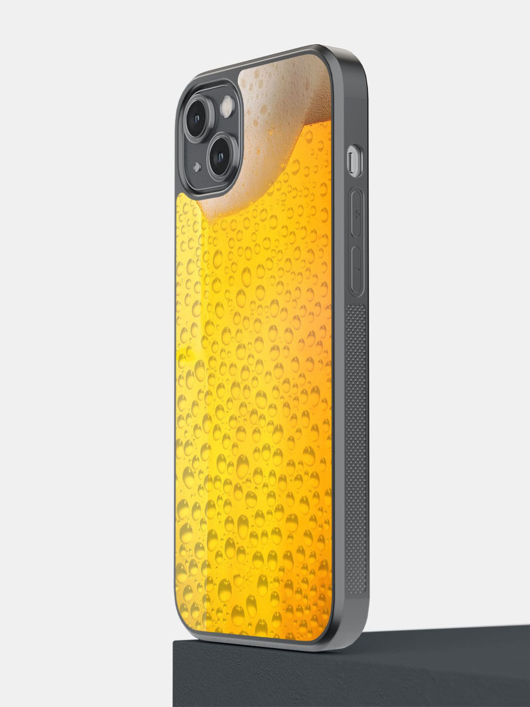

macmerise Printed Chug It iPhone 14 Plus Phone Bumper Case Cover, Yellow