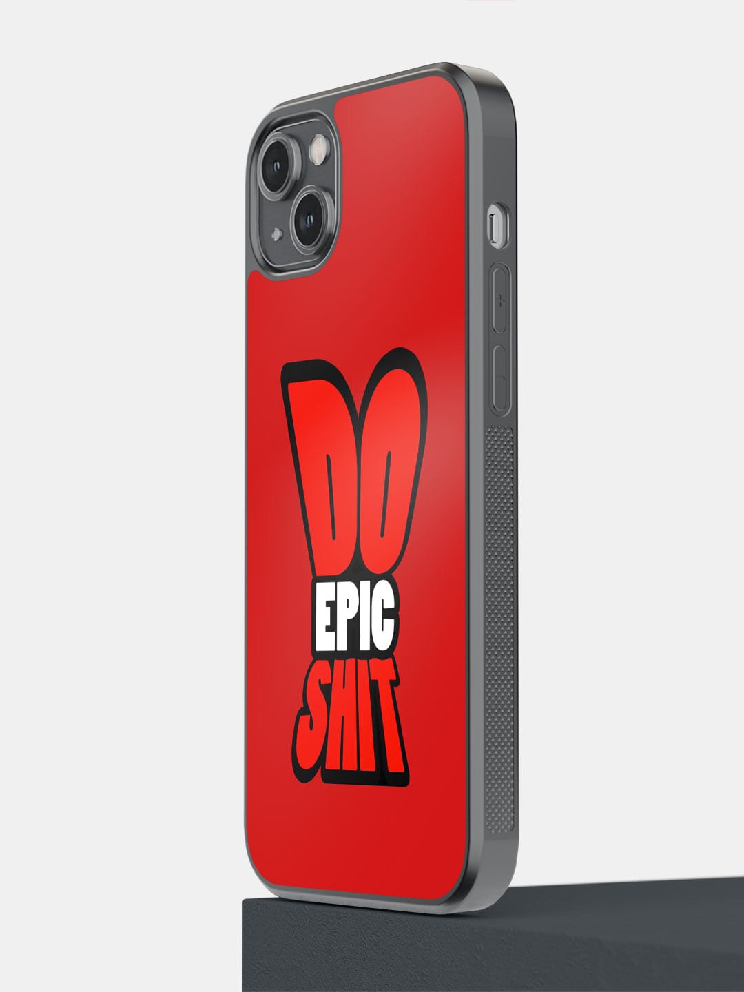 

macmerise Printed iPhone 14 Phone Bumper Case Cover, Red