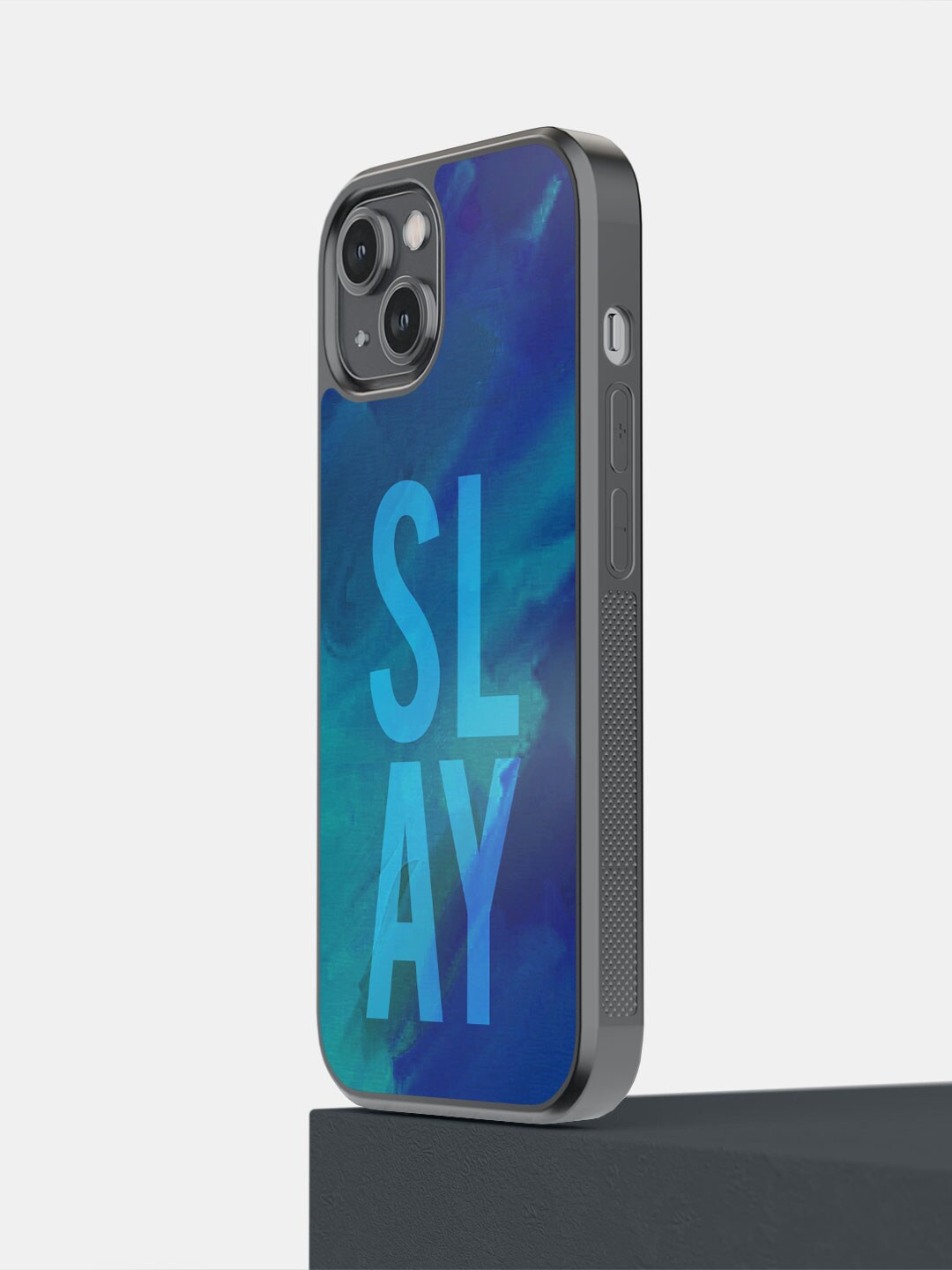 

macmerise Slay Blue IPhone 14 Bumper Case Cover