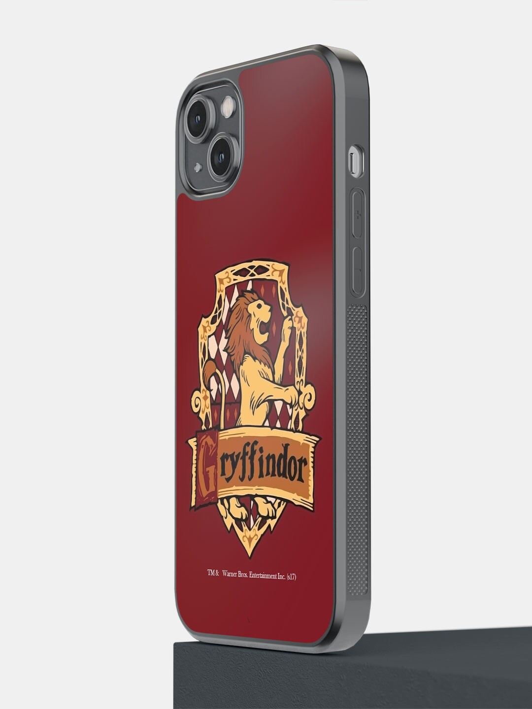 

macmerise Superhero Printed iPhone 14 Plus Phone Back Case, Maroon