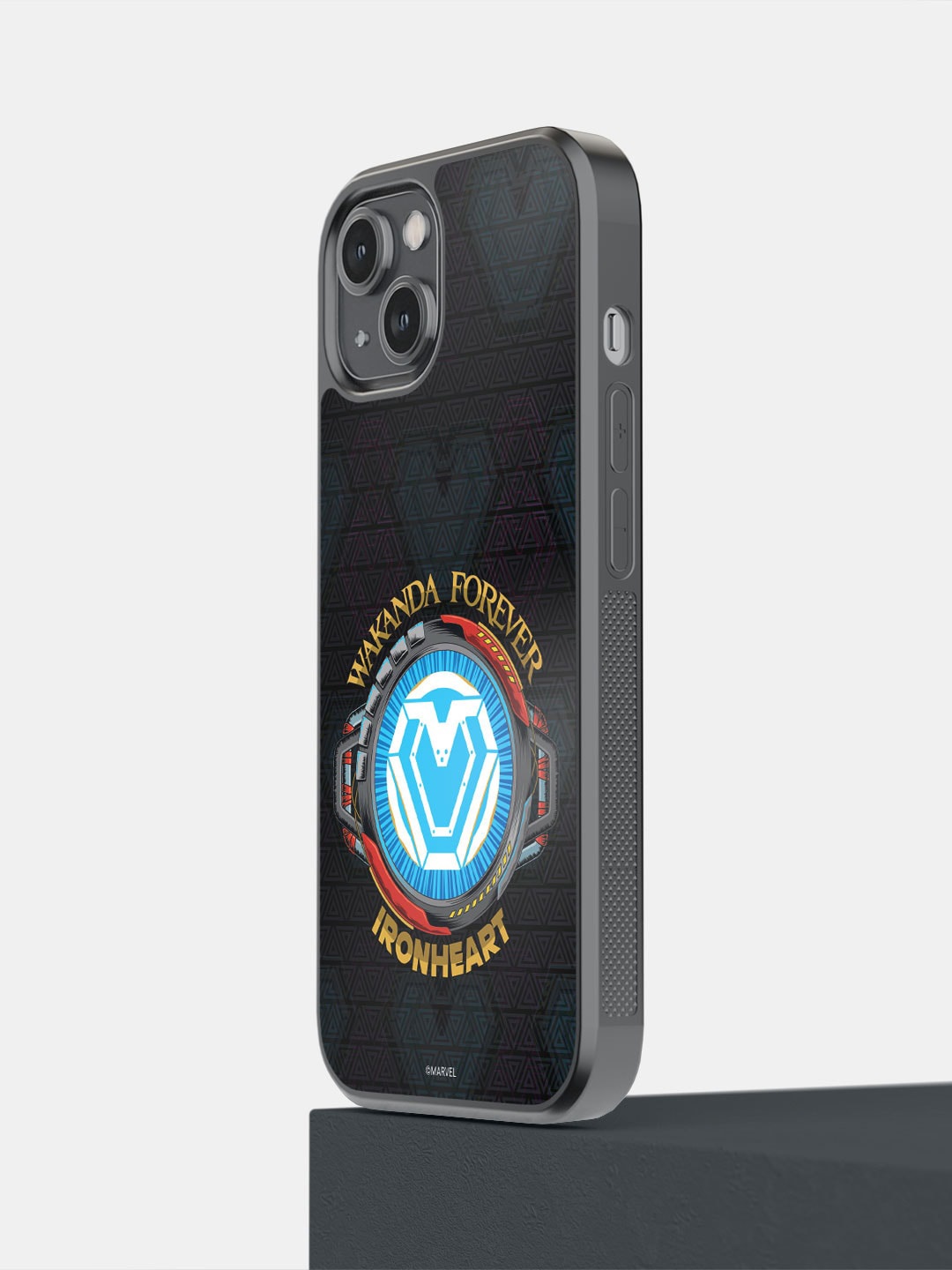 

macmerise Wakanda Power Printed iPhone 14 Phone Bumper Case Cover, Black