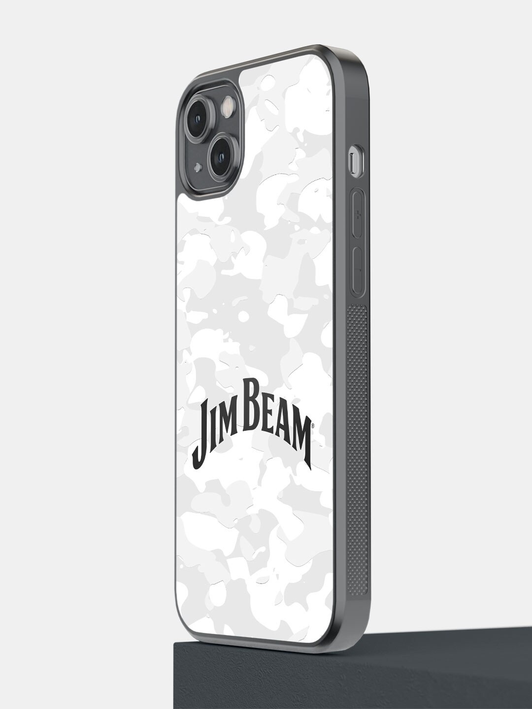 

macmerise Jim Beam Printed IPhone 14 Plus Bumper Case Cover, White