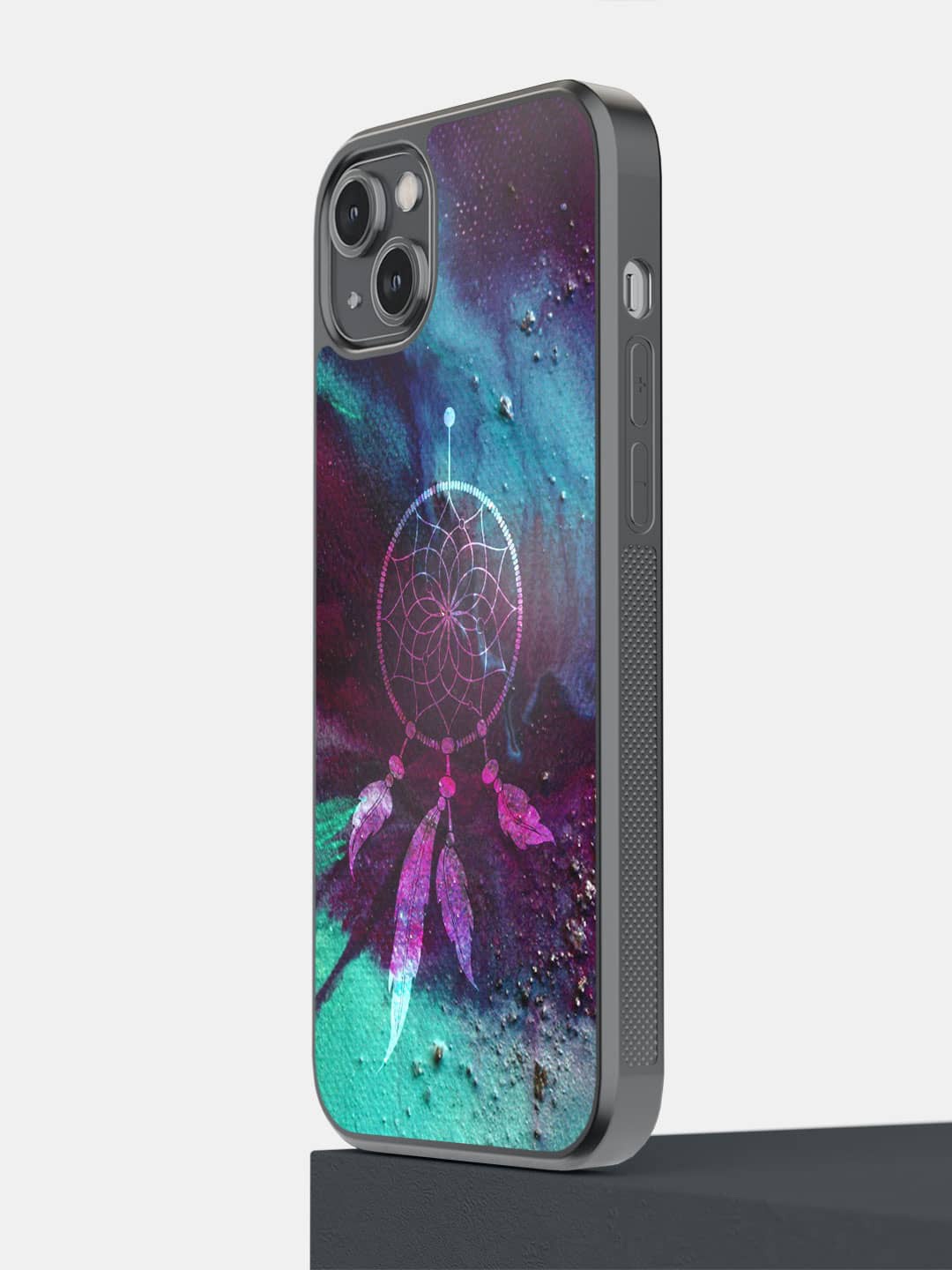 

Macmerise Dream Catcher Printed iPhone 14 Plus Bumper Phone Back Case, Purple