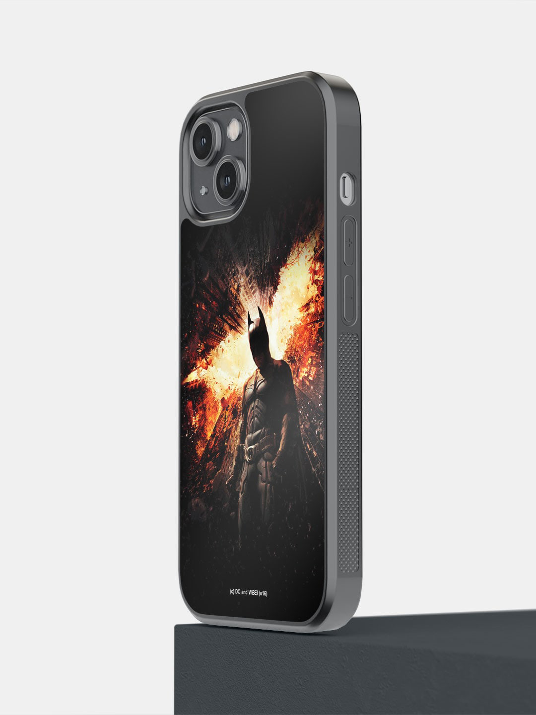 

macmerise The Dark Knight Rises iPhone 14 Bumper Case Cover, Black