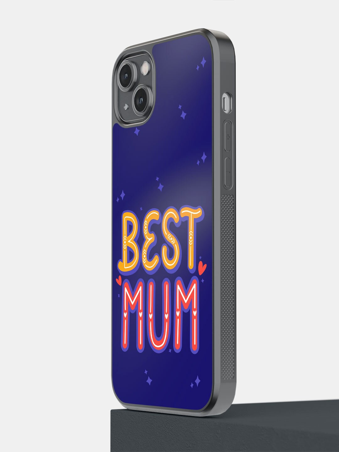 

macmerise Best Mum iPhone 14 Plus Bumper Case Cover, Blue