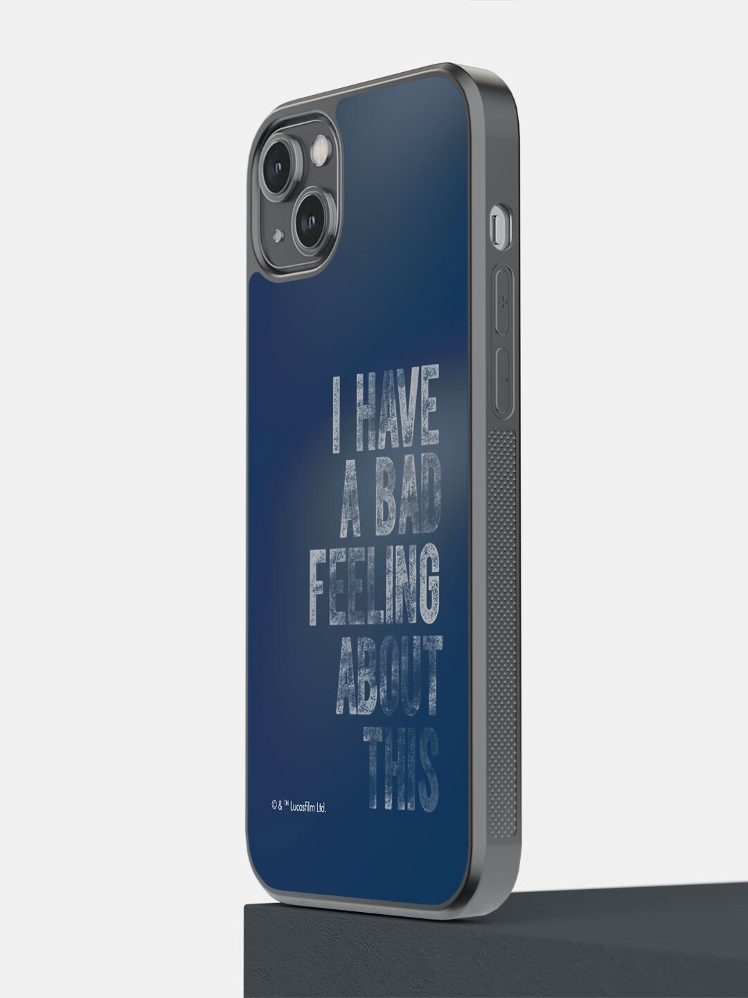 

macmerise Printed iPhone 14 Phone Bumper Case Cover, Blue