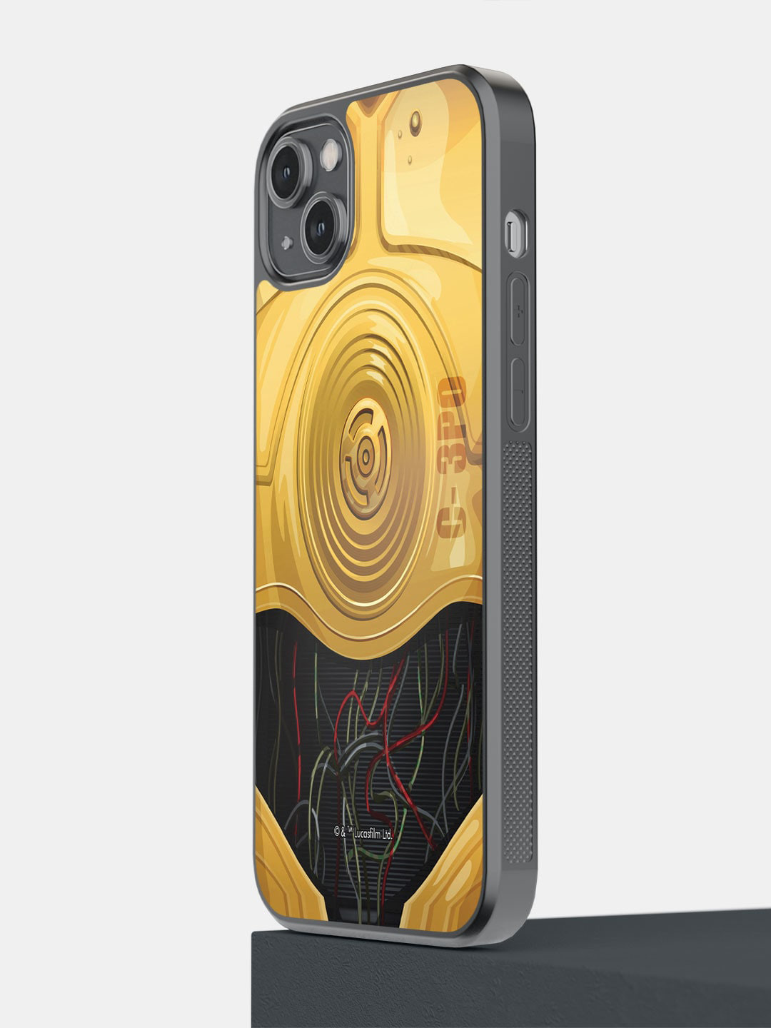 

macmerise Attire C3PO iPhone 14 Plus Bumper Case Cover, Yellow