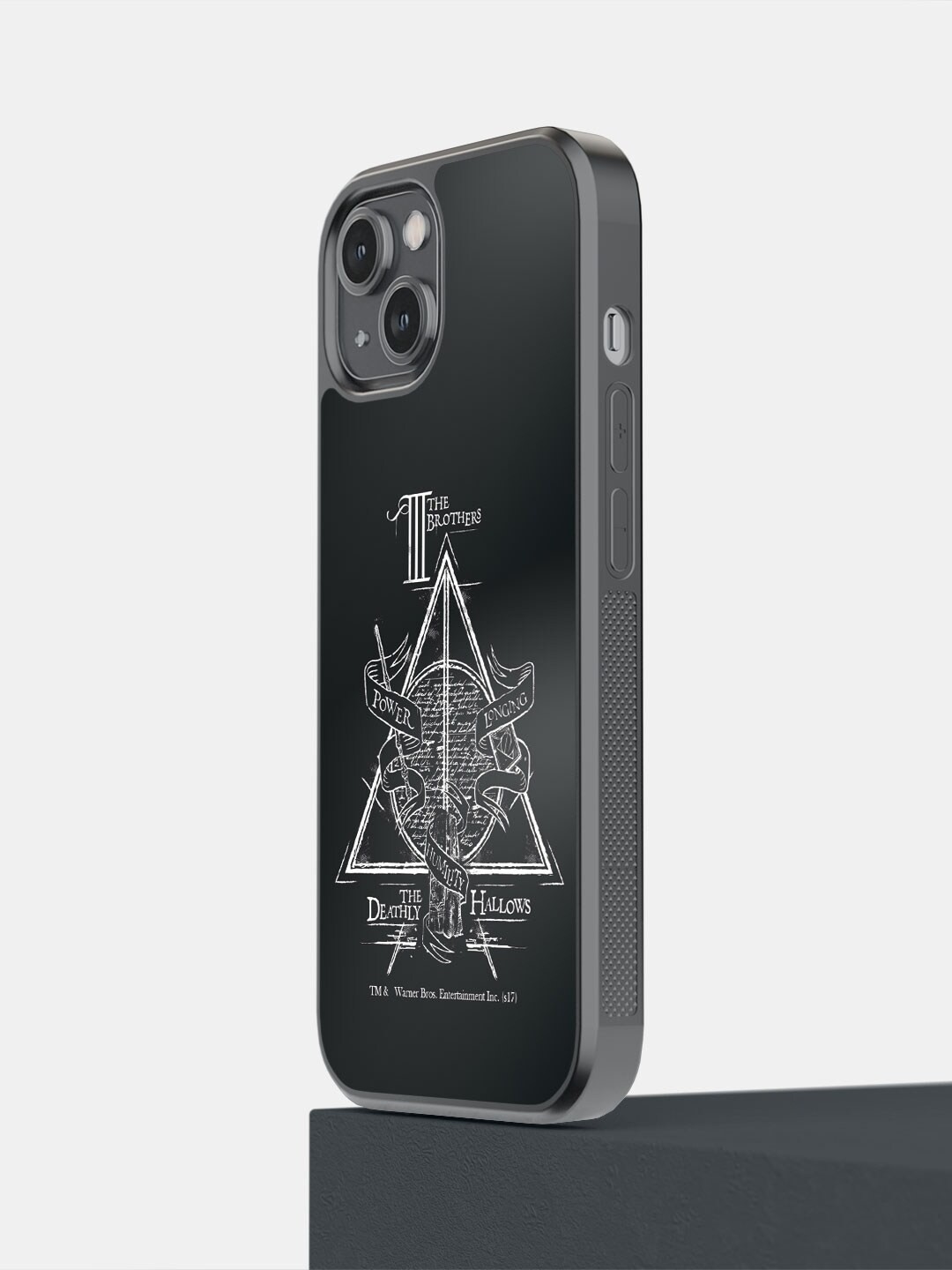 

macmerise Printed iPhone 14 Phone Bumper Case Cover, Black
