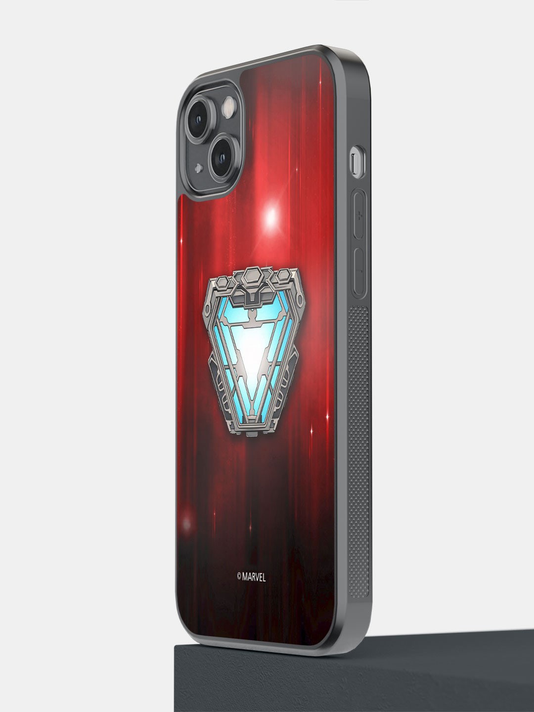 

Macmerise Iron Man Infinity Arc Reactor iPhone 14 Plus Bumper Case, Red