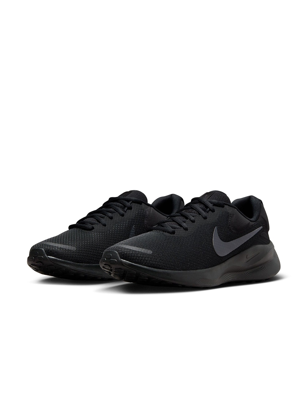 

Nike Men Revolution 7 Road Running Shoes, Black