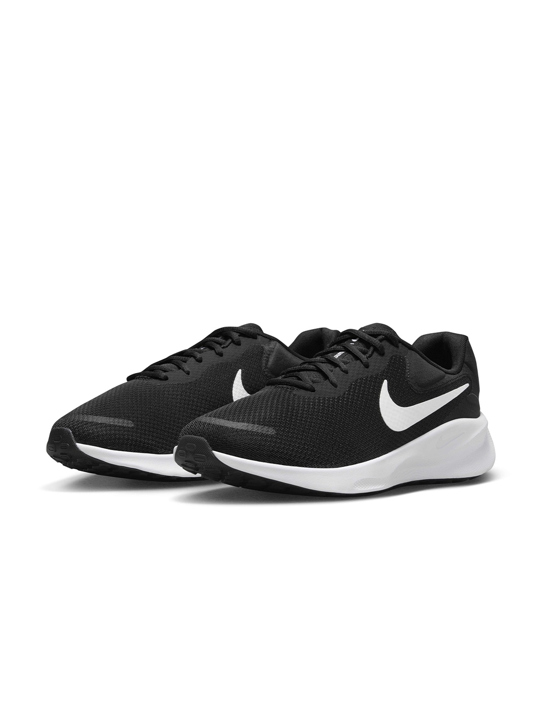 

Nike Men Revolution 7 Road Running Shoes, Black