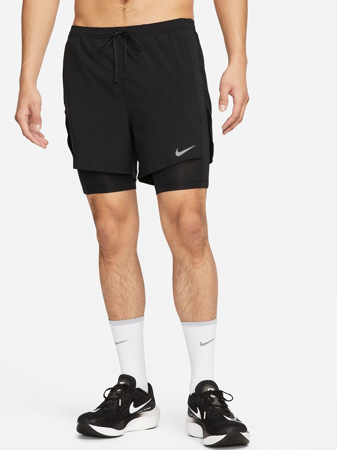 

Nike Men Dri-Fit Run Division Stride Running Shorts, Black