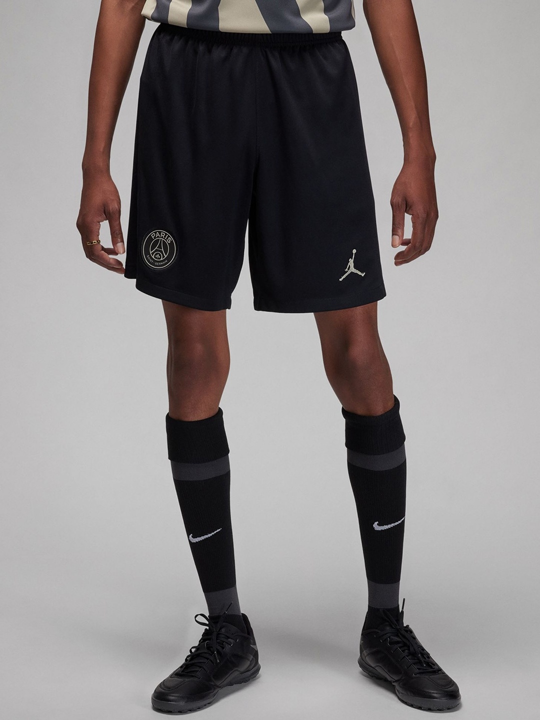 

Nike Paris Saint-Germain 2023/24 Stadium Third Men Dri-FIT Football Shorts, Black