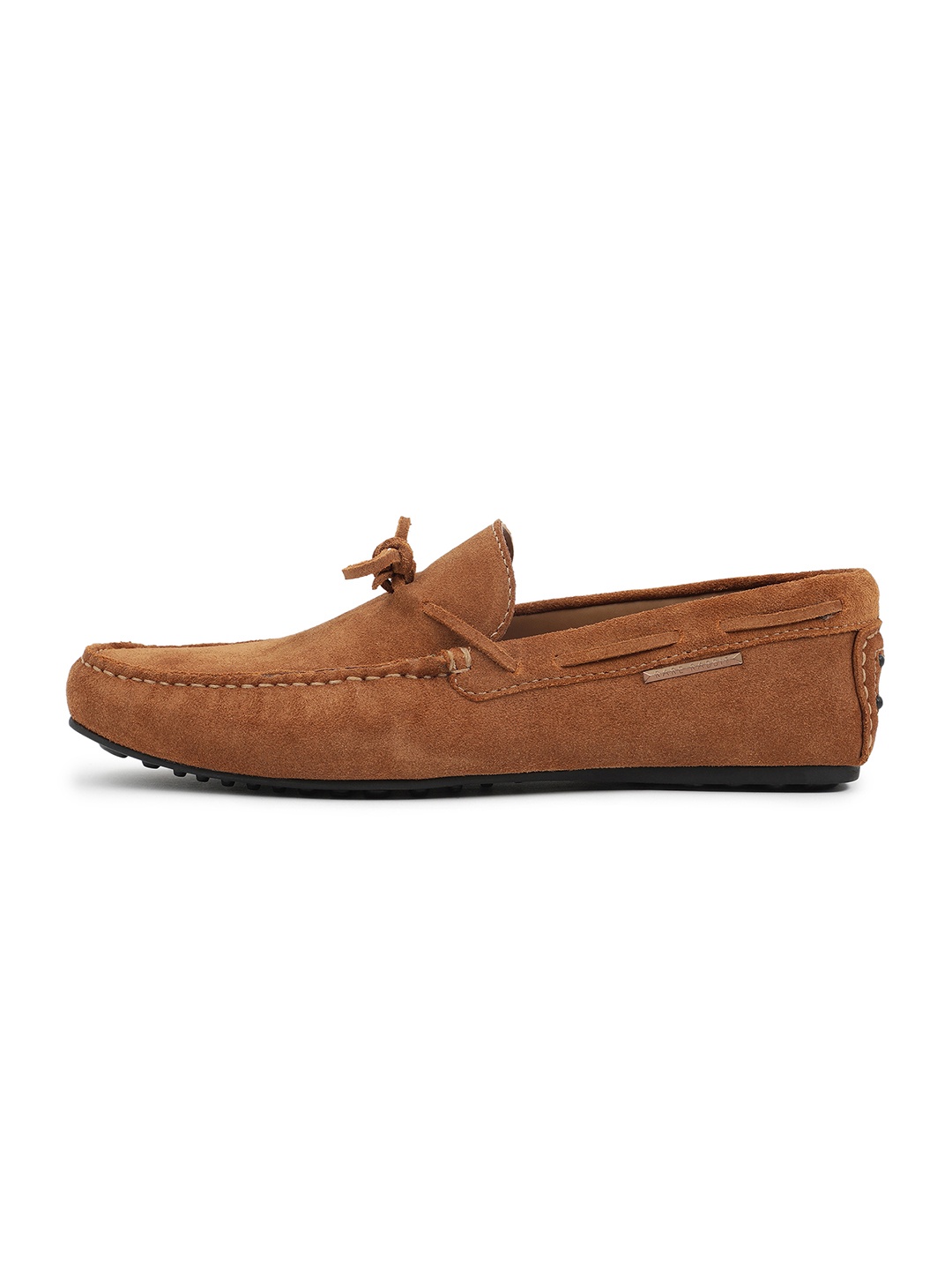 

RARE RABBIT Men Cody Suede Comfort Insole Boat Shoes, Mustard