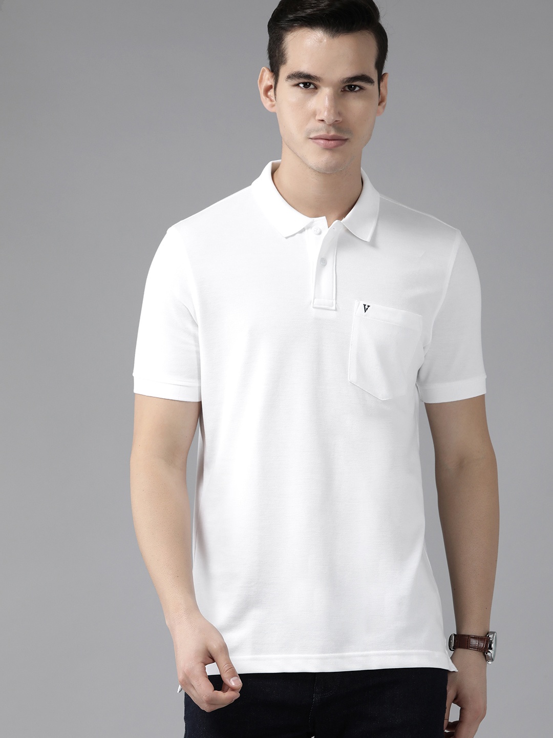 

Van Heusen Sport High IQ Polo Collar T-shirt, White