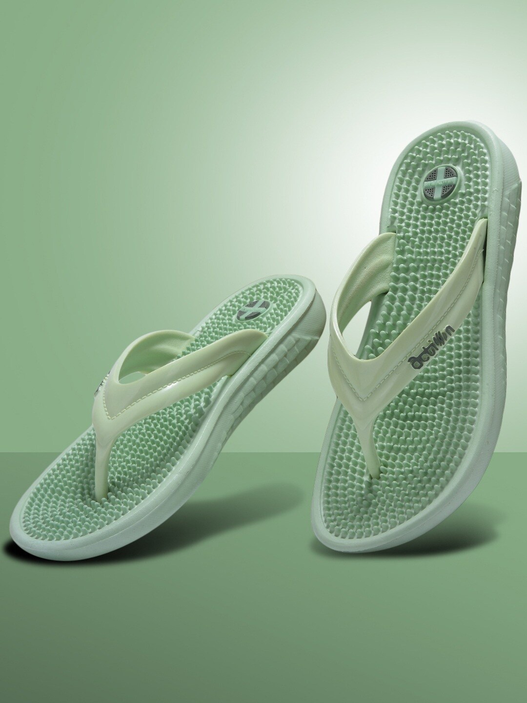 

Action Plus Women Self Design Thong Flip-Flops, Sea green