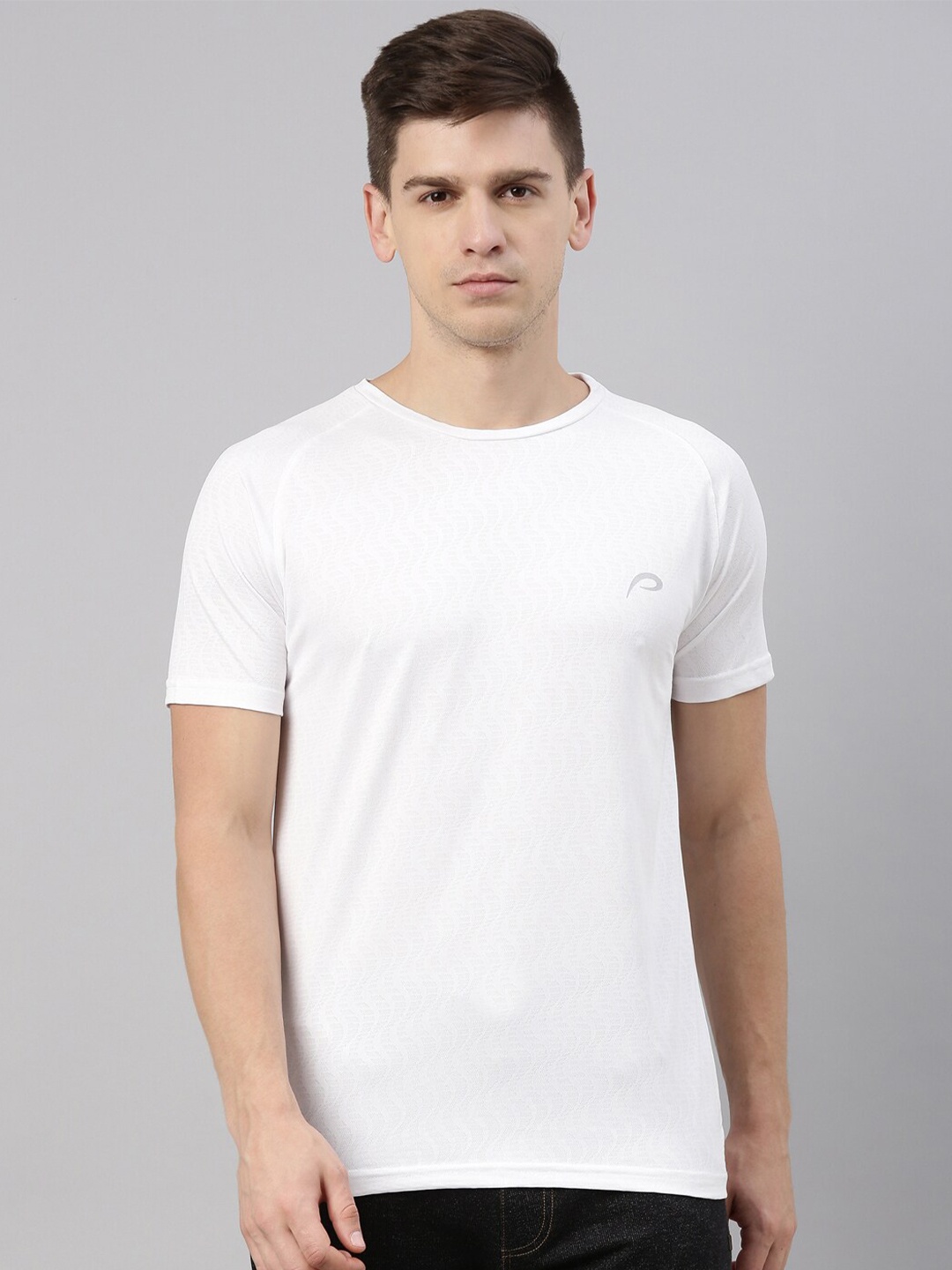 

Proline Round Neck Short Sleeves Cotton T-shirt, White