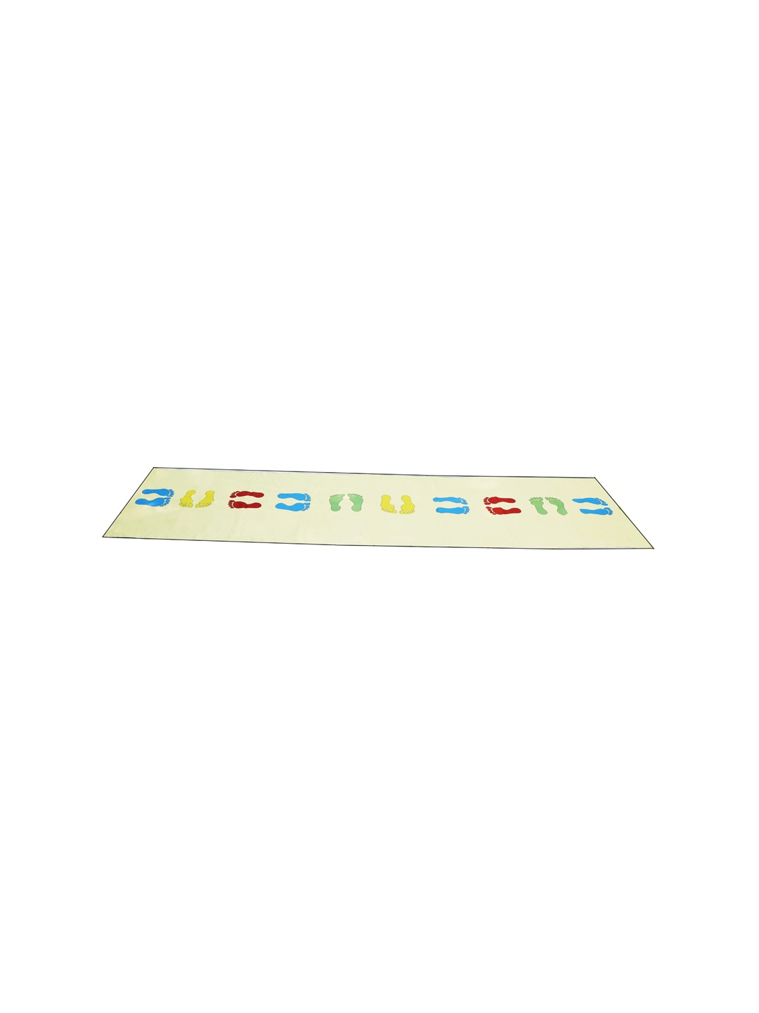 

MUREN Kids Hopscotch Floor Play Mat, Yellow