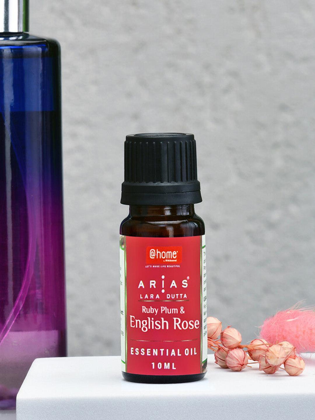 

Athome by Nilkamal Arias Pink Ruby Plum & English Rose Aroma Oil With Potpourri 10ml
