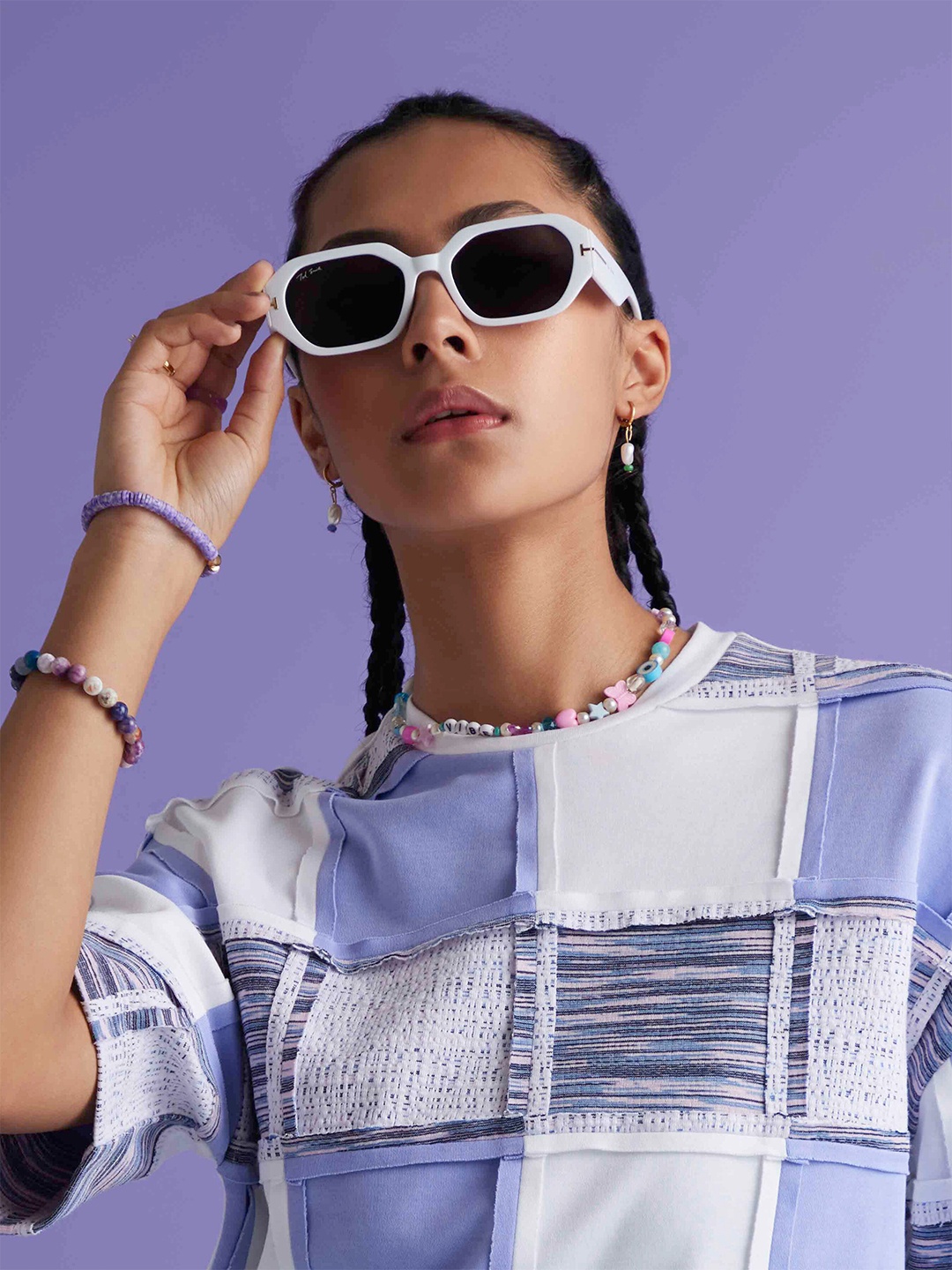 

Ted Smith Unisex Other Sunglasses With UV Protected Lens TS-RAPPER_C2, Black