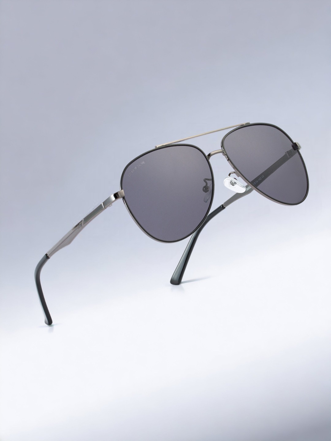 

ROYAL SON Unisex Aviator Sunglasses With Polarised Lens CHI00159-C2, Black