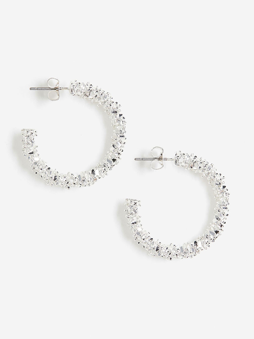 

H&M Hoop Earrings, Silver