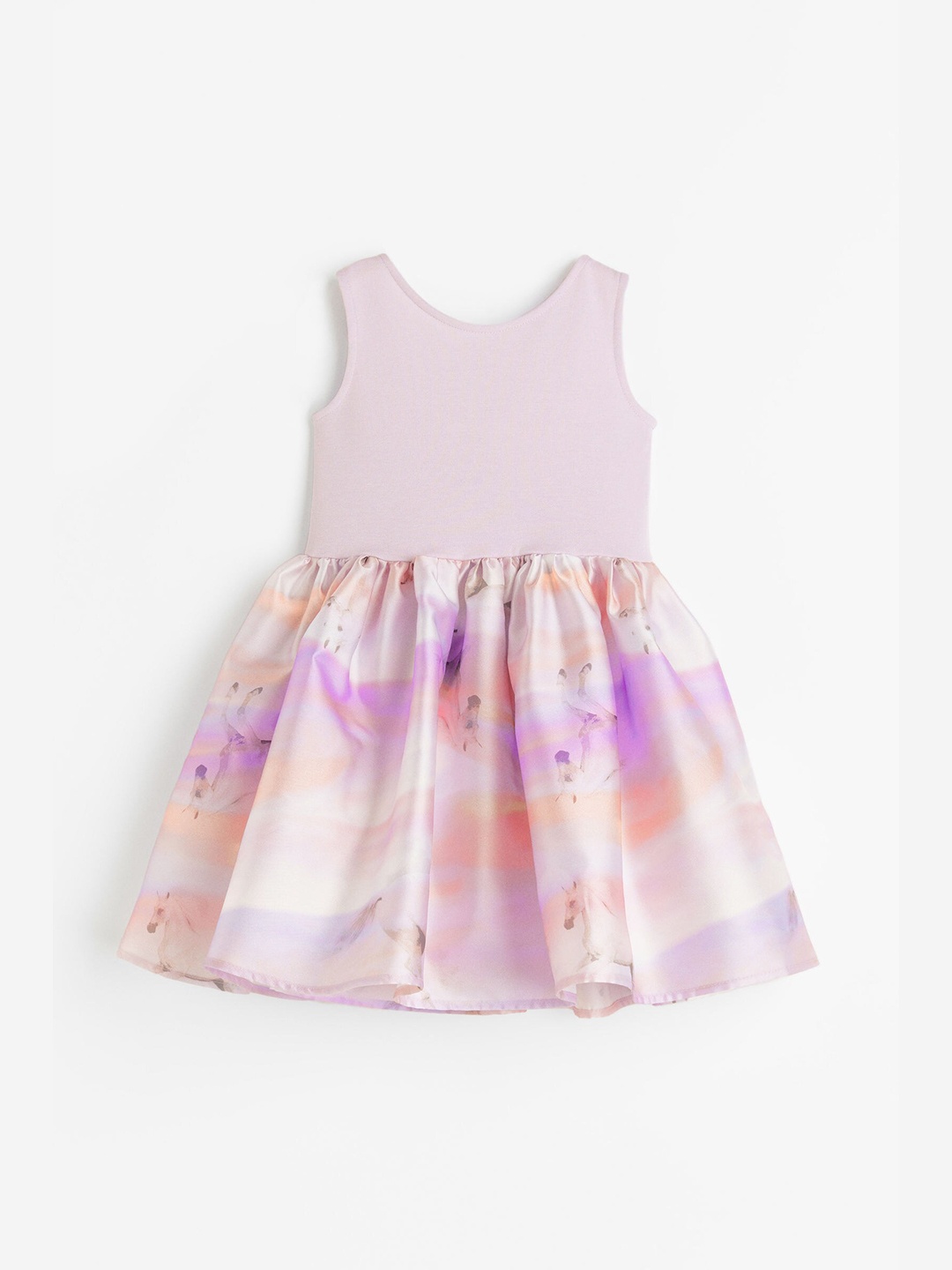 

H&M Bow-Detail Dress, Purple