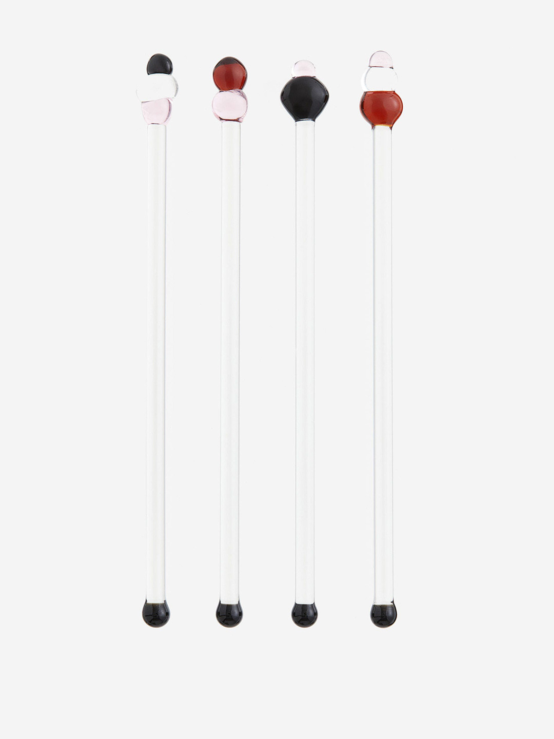 

H&M Transparent 4-Pack Glass Cocktail Stirrers