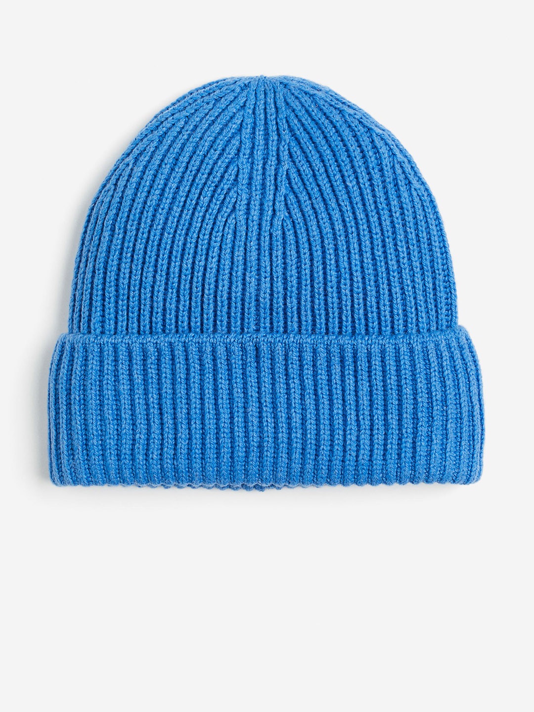 

H&M Women Rib-Knit Hat, Blue