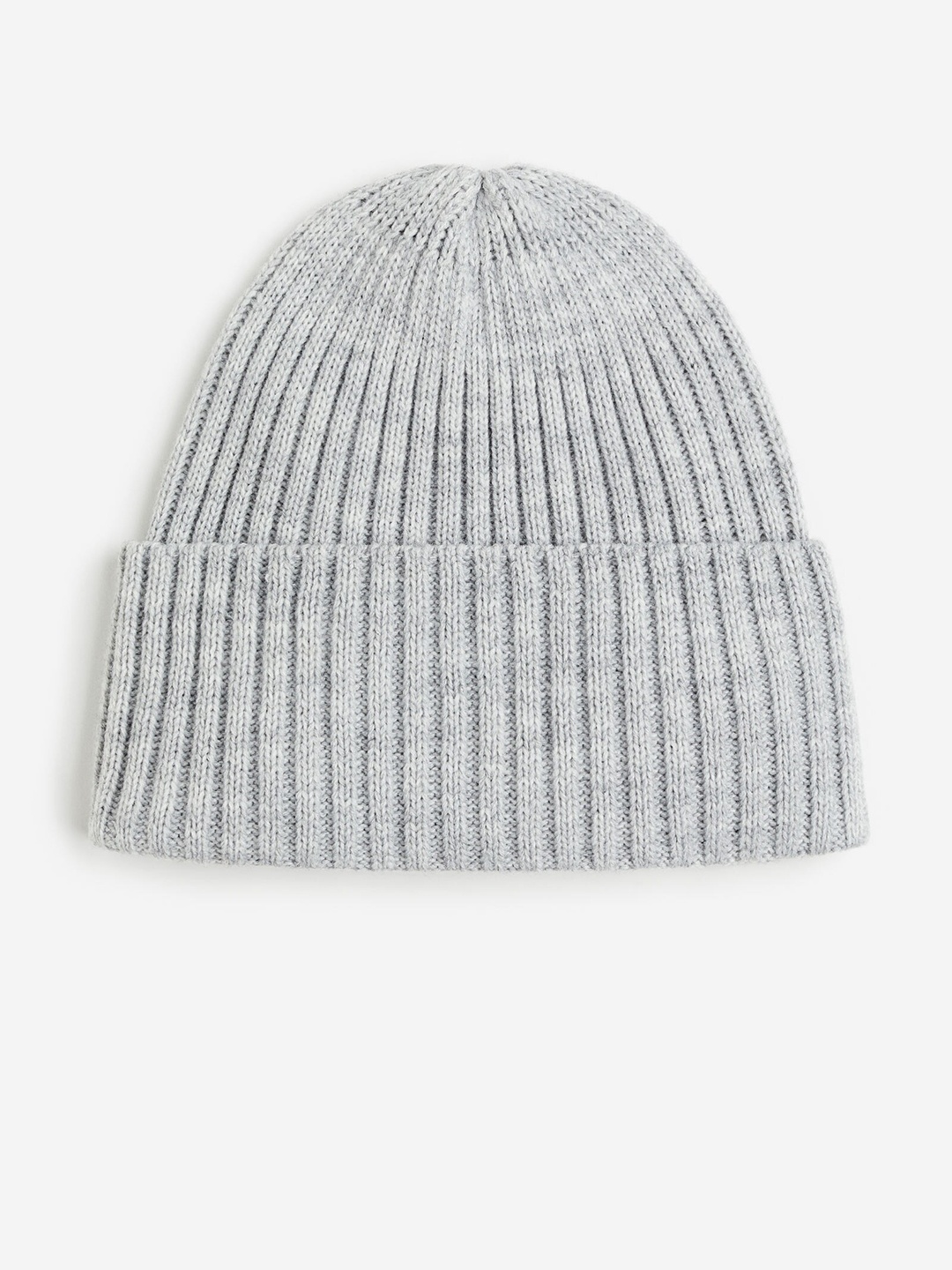 

H&M Men Rib-Knit Hat, Grey