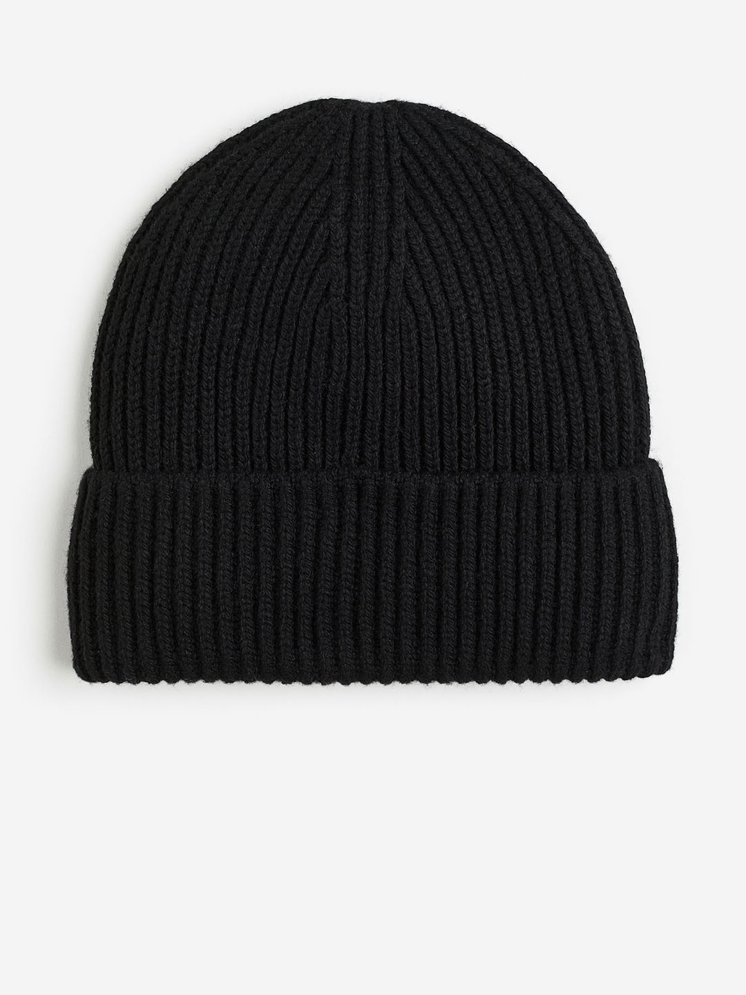 

H&M Women Rib-Knit Hat, Black