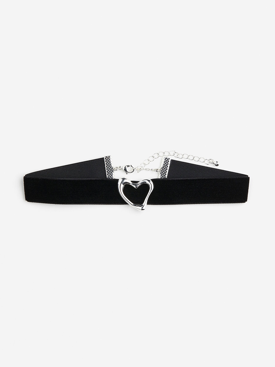 

H&M Short Velvet Necklace, Black