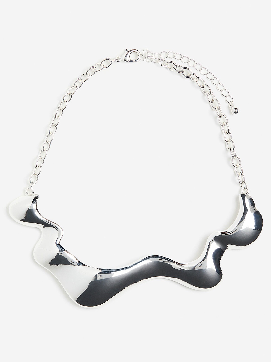 

H&M Rigid Necklace, Silver