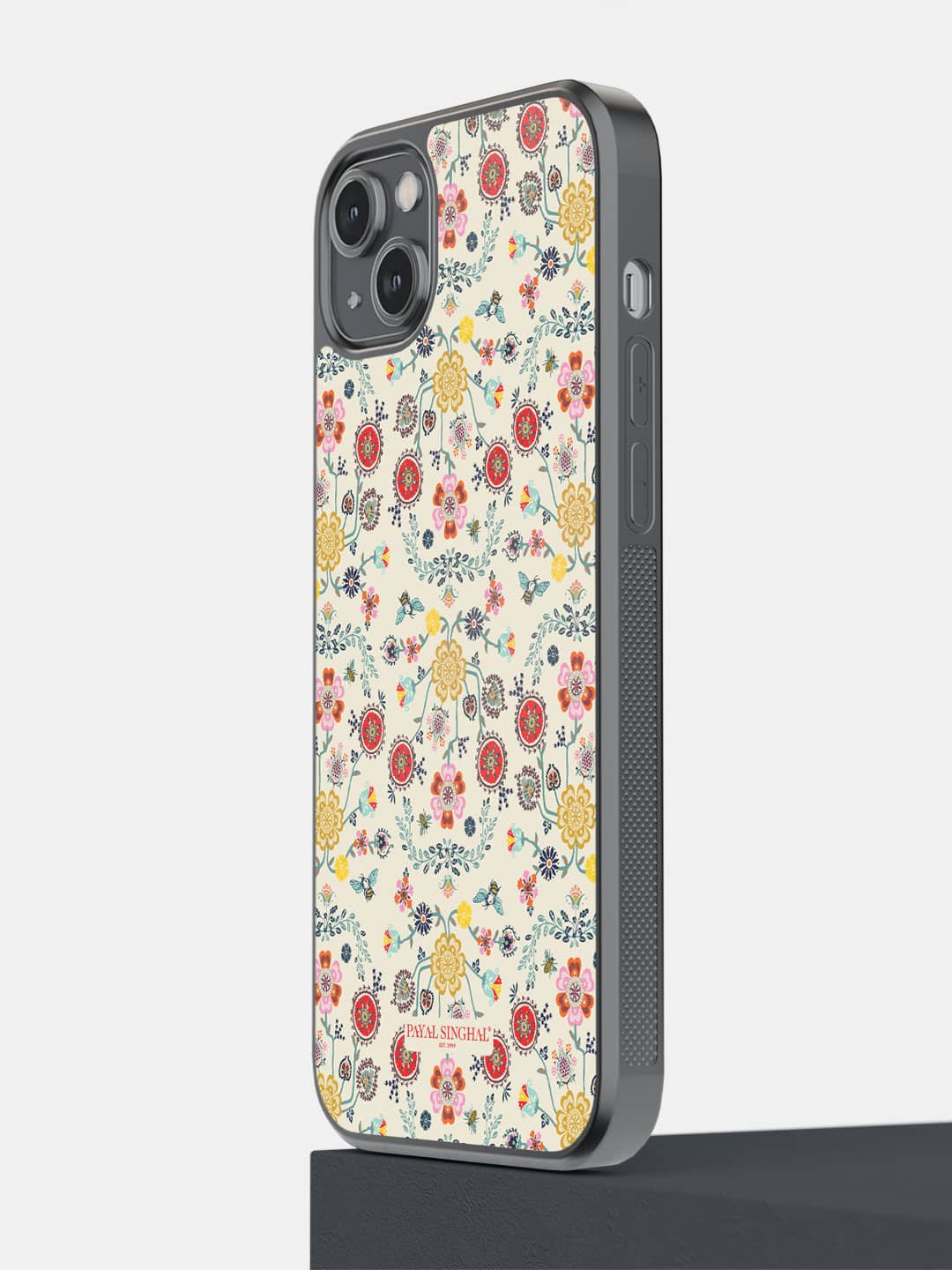 

macmerise Payal Singhal Spring iPhone 14 Plus Bumper Case Cover, Beige