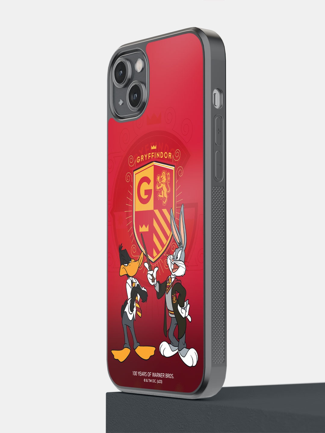 

macmerise Looney Gryffindor iPhone 14 Plus Bumper Case Cover, Red