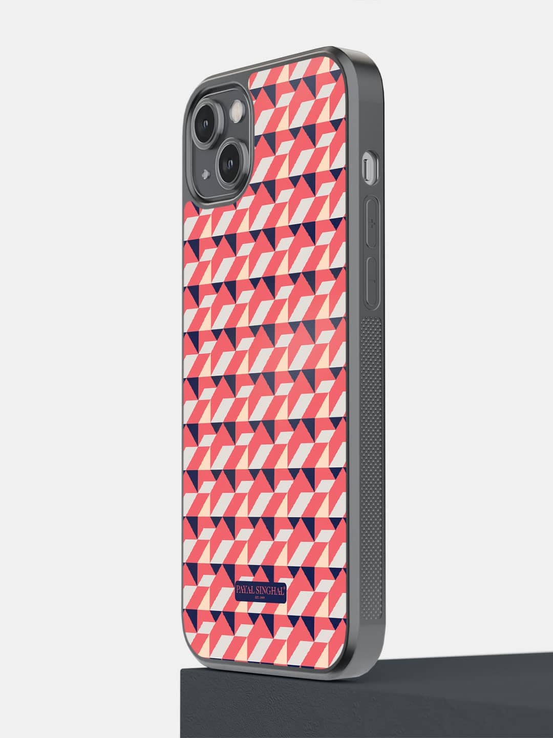 

macmerise Payal Singhal Coral iPhone 14 Plus Bumper Case Cover