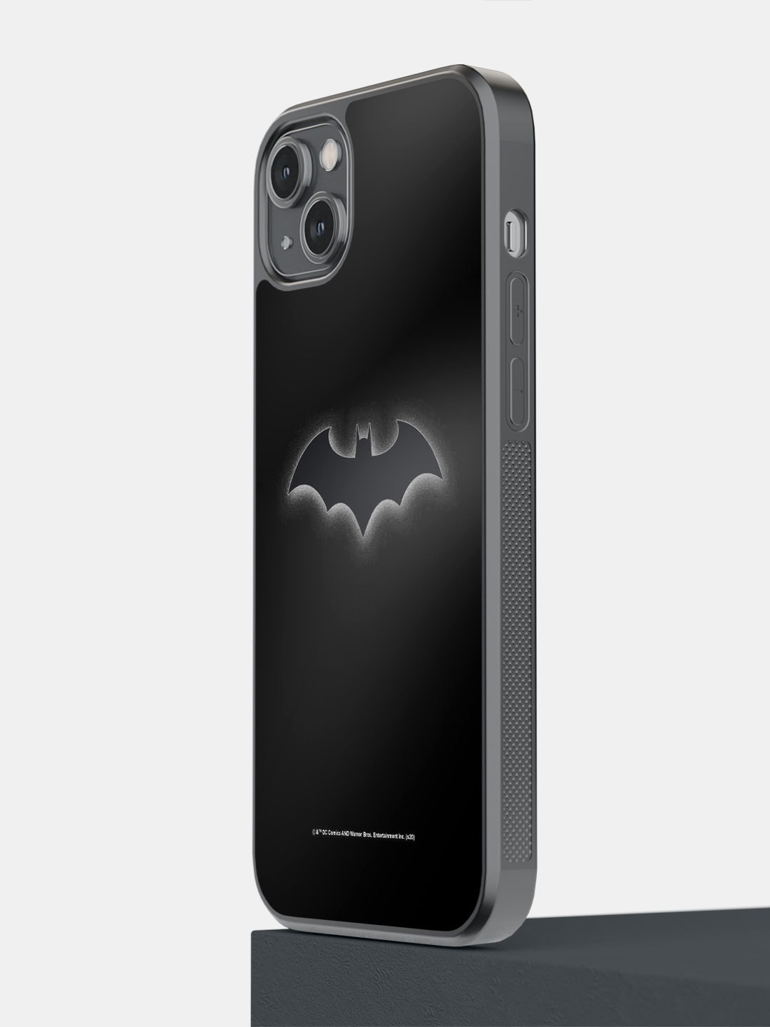 

macmerise Batman Printed iPhone 14 Plus Bumper Case Cover, Black